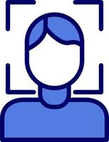 Face Scanner Vector Icon