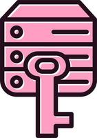 Data Encryption Vector Icon