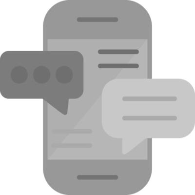 Chatting Vector Icon