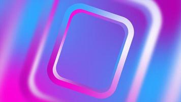 Abstract purple and pink gradient rectangles bright juicy blurred abstract loop background. Video 4k