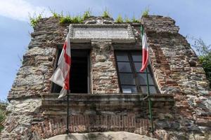 christopher columbus home in genoa italy photo