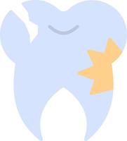 Caries Tooth Vector Icon