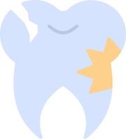 Caries Tooth Vector Icon