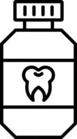 Mouthwash Vector Icon