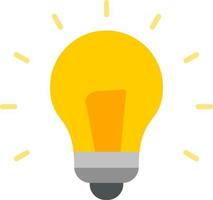 Idea Bulb Vector Icon