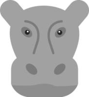 Hippopotamus Vector Icon