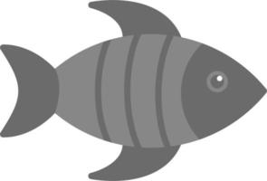 icono de vector de pescado