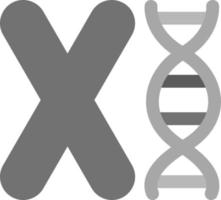 cromosoma vector icono