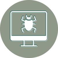 Computer Virus Vector Icon