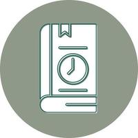 Book Time Limit Vector Icon