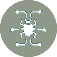 Digital virus Vector Icon