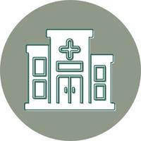 Hospital Vector Icon