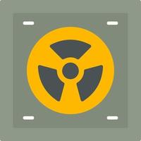 Radioactive Vector Icon