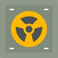 Radioactive Vector Icon