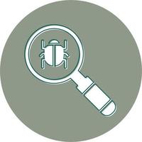 Virus detection Vector Icon