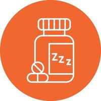 Sleeping Pills Vector Icon