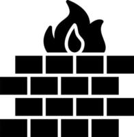 Firewall Vector Icon