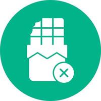 No Chocolate Vector Icon