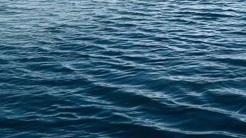 Blau Wasser Wellen Meer Hintergrund, schleppend Bewegung video