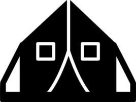 Tent Vector Icon