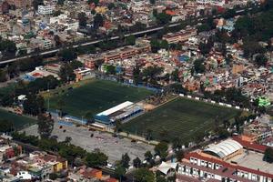 ciudad de méxico vista aérea paisaje urbano panorama foto