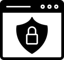 Web Security Vector Icon