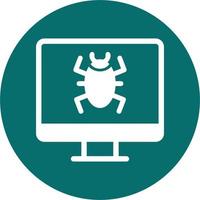 Computer Virus Vector Icon