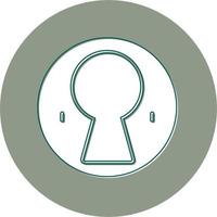 Keyhole Vector Icon