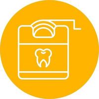 Dental Floss Vector Icon