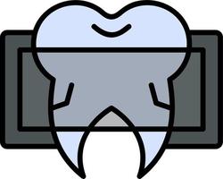 Dental X Ray Vector Icon