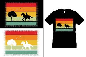 Horse Tshirt design, Funny Horse Lover vector. Use for T-Shirt, mugs, stickers, Cards, etc. vector