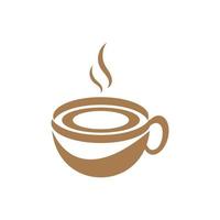 Coffee cup Logo Template vector icon illustration  design