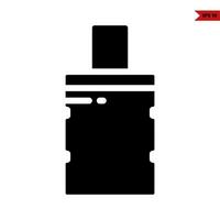 bbottle drink glyph icon vector