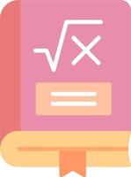 Maths Book Vector Icon