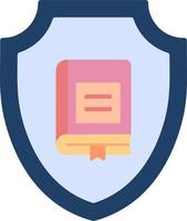 Protect Book Vector Icon