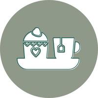 Afternoon Tea Vector Icon