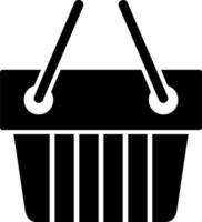 Shopping Basket Vector Icon