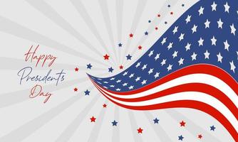 happy presidents day United States of America Background vector