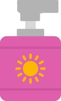 Sunblock Vector Icon