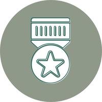 Military Badge Vector Icon