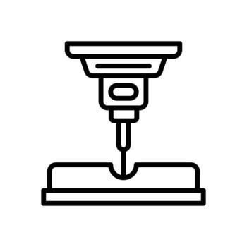 laser machine icon for your website design, logo, app, UI. vector