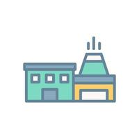 factory icon for your website design, logo, app, UI. vector