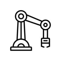 robot arm icon for your website design, logo, app, UI. vector