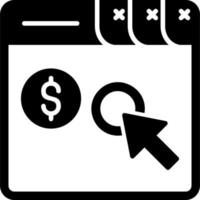 Pay Per Click Vector Icon