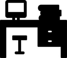 Desk Vector Icon