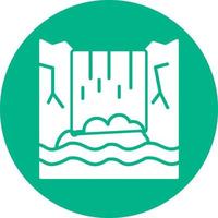 Waterfall Vector Icon