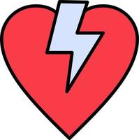 Broken Heart Vector Icon