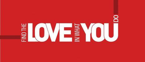 I love you poster vector