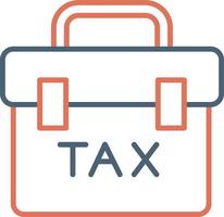 Tax Portfolio Vector Icon