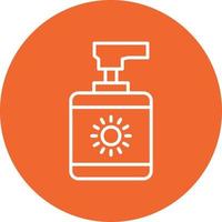 Sunblock Vector Icon